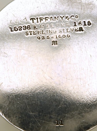 Tiffany Sterling Silver Cologne Decanter bottle Screw Top 15236 E 1615 - Picture 8 of 10