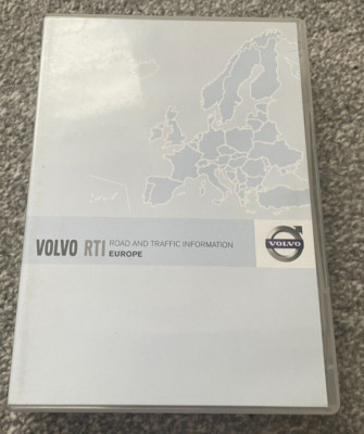 VOLVO RTI 2010 NAVI DISC SET 4 DVD EUROPA SATELLITENNAVIGATION GEBRAUCHT