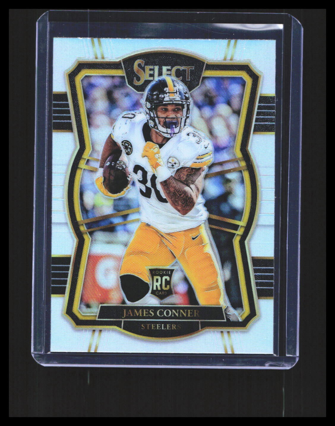 2017 James Conner Rookie Card Panini Select Silver Prizm #196 Steelers B