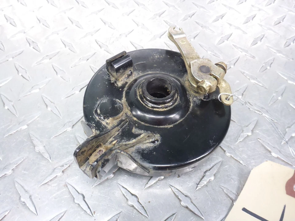 03 Arctic Cat 50 50cc ATV Freno Delantero Izquierdo Tambor Conjunto Pastillas Zapatas Muelle Foto 2 de 4