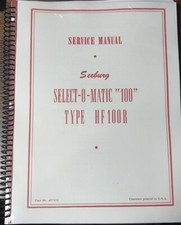 *NEW* SEEBURG HF100R JUKEBOX SERVICE MANUAL *HIGH QUALITY* 171 PAGES