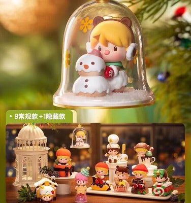 POP MART Sweet Bean Frozen Time Dessert Box Series Blind Box Action Figures Toy！