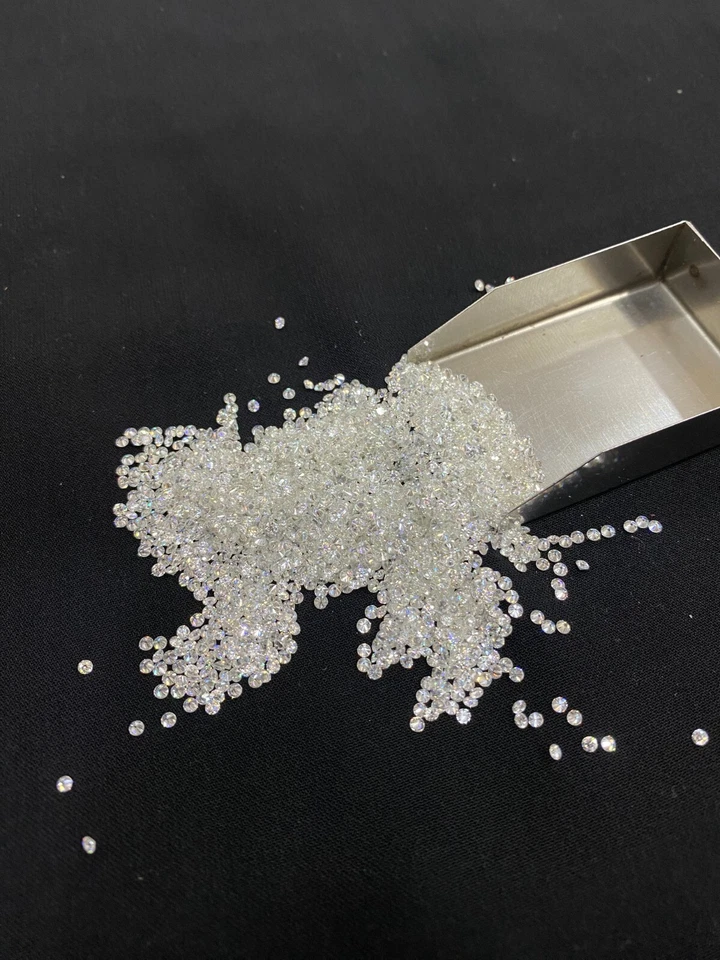 Natural Loose Diamond 1.20 MM Round Cut Lot VS Clarity G-H Color 0.16 Ct 20 Pcs - Image 3 of 4