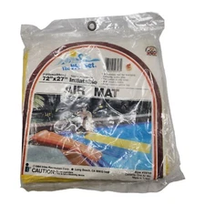 NOS Vintage 1984 Intex The Wet Set Inflatable Pool Air Mat Float 72"x27" - READ!