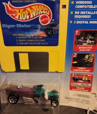 Hot Wheels Computer Cars Rigor Motor 3.5