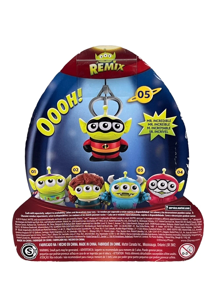 Disney Pixar Remix Toy Story Alien Incredibles Mr. Increíble Figura 3" #05 NUEVO Foto 3 de 4