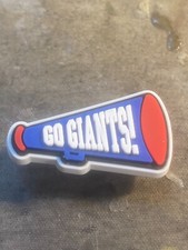 giants team shoe charm , read description button back