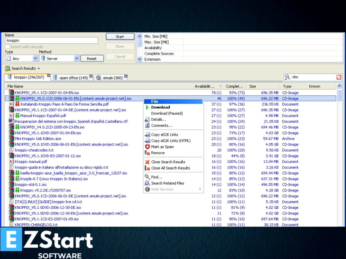 eMule – p2p client eMule – p2p client