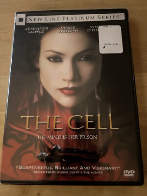 The Cell DVD 2000 Brand New Sealed Free Shipping JLo Vince Vaughn