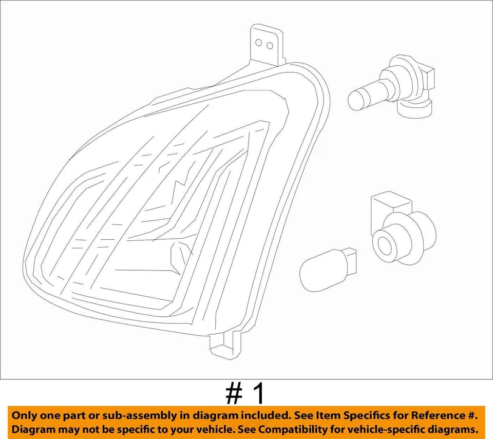 CHEVROLET EQUINOX  Front Fog Light  Set RH&LH  84226250 /  84226249   2018  2021 — 第 4/4 张图片