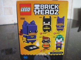 LEGO Brick Headz,NEW-Sealed Batgirl(The Batman Movie), Series 1, #2, Item 41586