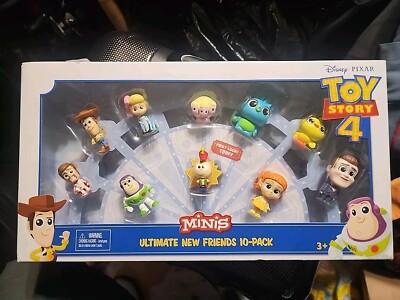 Disney Pixar Toy Story 4 Minis 10-Pack Ultimate New Friends Woody