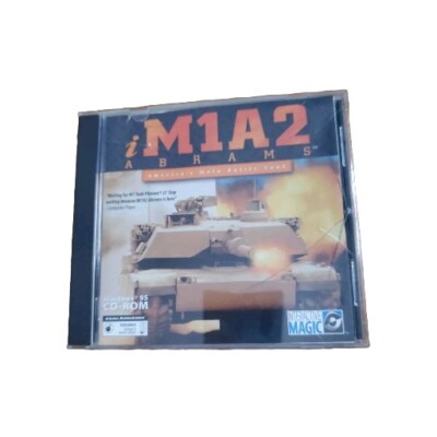 M1A2 Abrams Americas Main Battle Tank PC CD-ROM Game 1996 Win 95