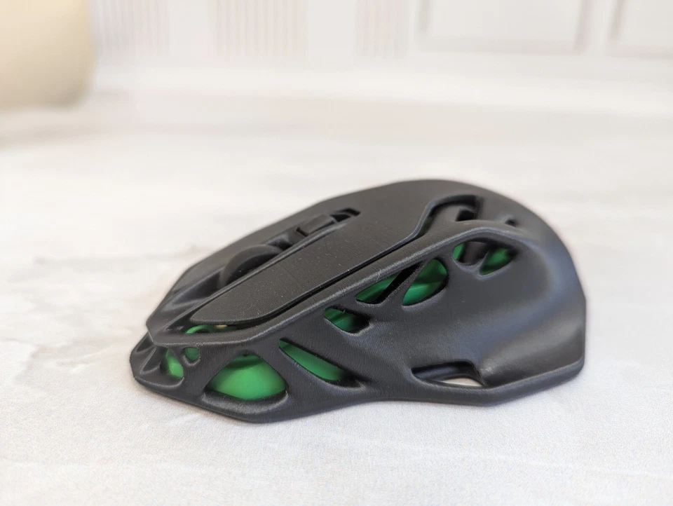 Gaming Mouse 3d Printed Alien Style Wireless  - Image 3 of 4