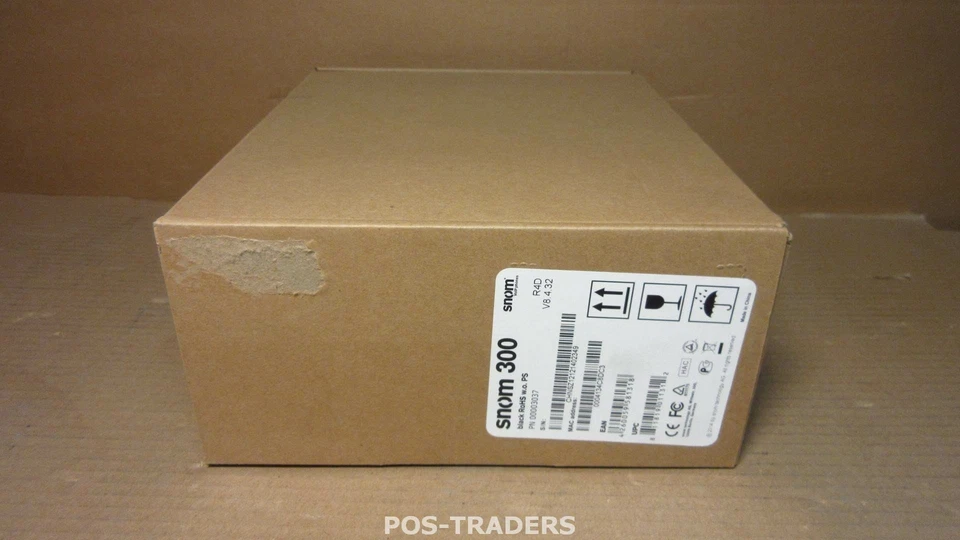 Snom 300 Desktop VoIP Phone  2-line LCD Display • 2 x 100Mbit LAN ports NEW NEU - Image 3 of 4