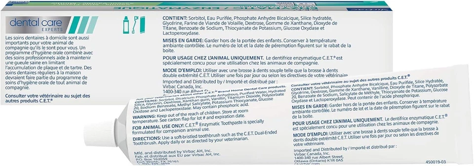 C.E.T. Enzymatic Toothpaste Eliminates Bad Breath by Removing Plaque and Tartar - Image 4 of 4