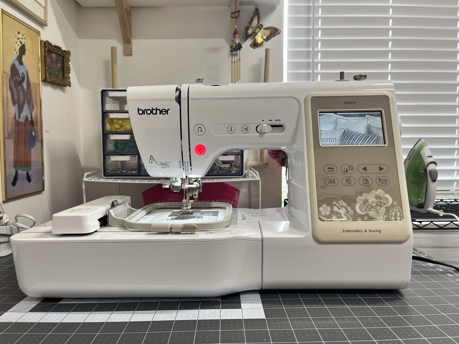 Brother SE625 Computerized Combo Sewing/embroidery Machine eBay