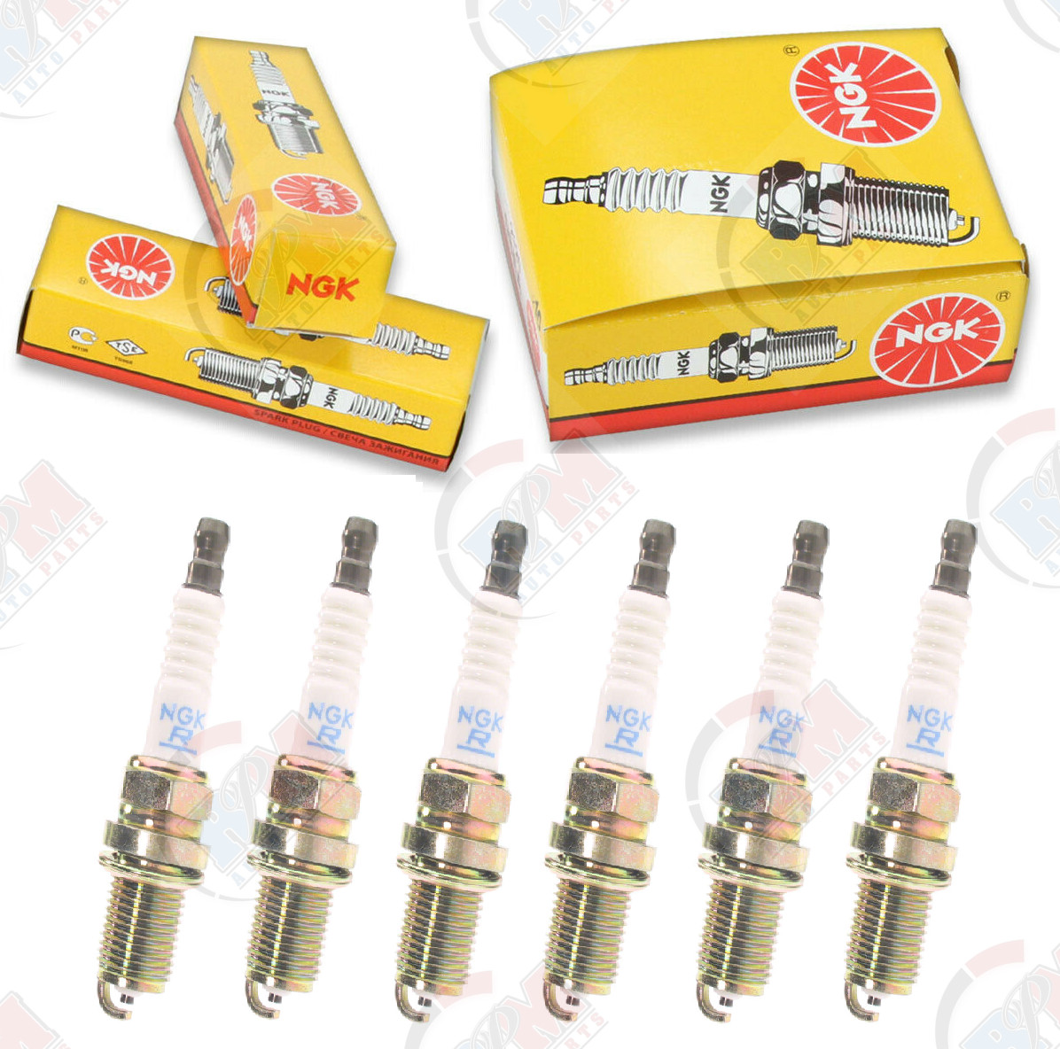 NGK BPR6ES STANDARD Spark Plug 7131 Set of 6