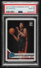 2019-20 Panini Donruss Optic Rated Rookie KZ Okpala #189 PSA 10 GEM MT 1p5