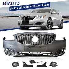 Fits 2014 2015 2016 2017 Buick Regal Complete Front Bumper Cover Grille Assembly Fits 2014 2015 2016 2017 Buick Regal Complete Front Bumper Cover Grille Assembly