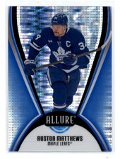 2025-26 Upper Deck Allure Blue Line #12 Auston Matthews 10/35 - NM-MT
