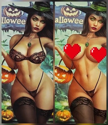 PUT A SPELL ON YOU LINGERIE & TOPLESS SIDNEY AUGUSTO HALLOWEEN COSPLAY LTD 20
