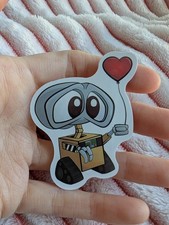 Disney, Walle, Wall-E, Eve, Movie, Sticker
