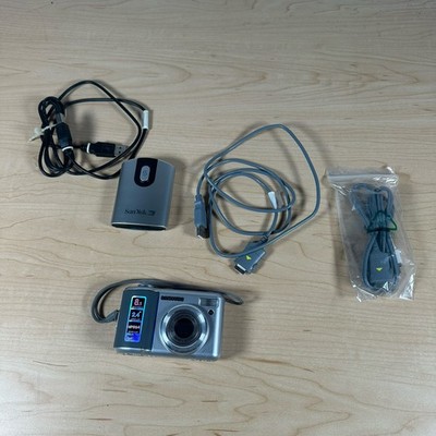 Samsung Digimax S800 8.1MP Digital Compact Camera w/ Extra Tested
