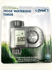 Orbit 56619 Electronic Programable Single Garden Hose Watering Timer Open Box