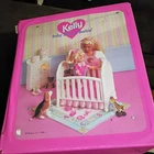 1996 Mattel Kelly Baby Sister of Barbie Carry Case with Fold Out Nursery