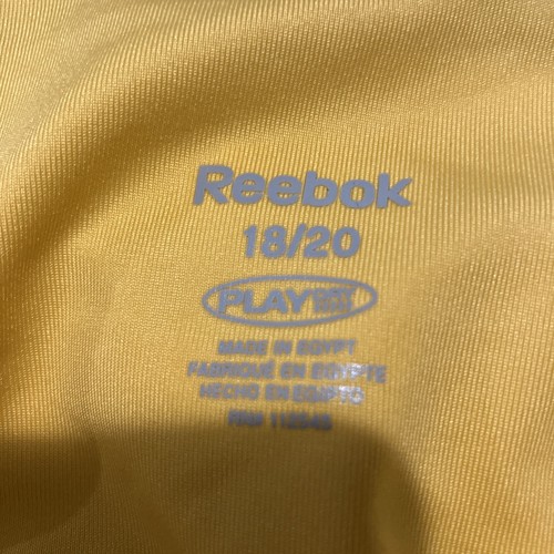 Women’s Reebok Slim Capri Leggings Size 18/20 Purple/Yellow 0100 - Picture 4 of 7