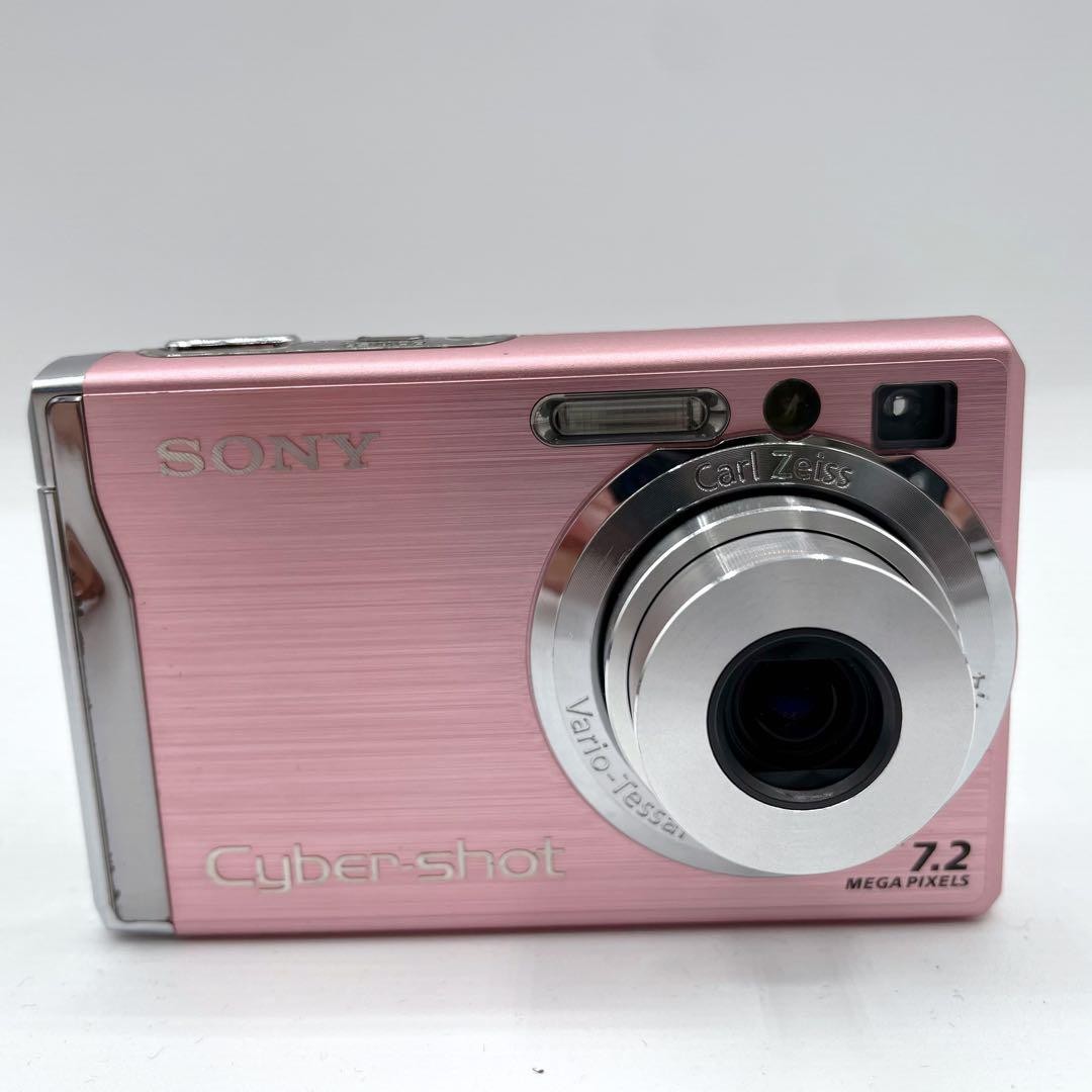 Sony Cyber-shot DSC-W80 Digital Camera 7.2MP Pink Japanese only