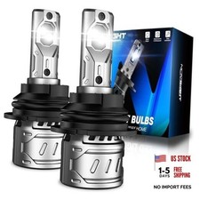 9007 Fog Light Bulbs - Super Bright Fog Bulbs Dual Beam With Cooling 9007/HB5