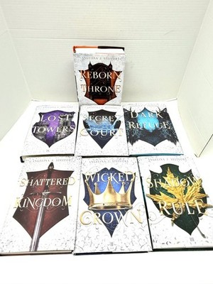 Shattered Kingdom Angelina J Steffort Complete Hardcover Book Set 1-7 