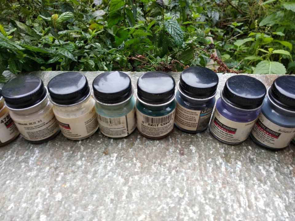 MODEL MASTER ACRYLICS - 18 pieces/jars. 18 St. Farben, Neu! - Bild 4 von 4