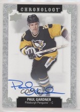 2018-19 Upper Deck Chronology Franchise History Paul Gardner #FH-PI-PG Auto 00s4