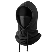 Winter Balaclava Ski Face Mask: Balaclava for Men Women Warm Windproof Black