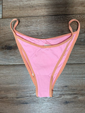 L Space Women's Bitsy Bikini Bottom Pink Tommy
