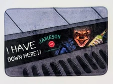 Pennywise (IT) Movie Jameson Irish Whiskey Advertisement Mat Stephen King (NEW)