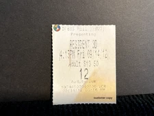 Vintage Movie Ticket Stub Resident Evil 3D