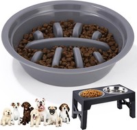 Anti Schling Napf Hundenapf Futternapf Antischlingnapf Hunde, Ø 20 Cm, HöHe 5 C