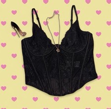  ㅤꨄ︎ Garage Black Going Out Corset 