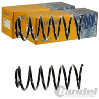 2X Spidan Fahrwerksfedern Vorne Passend FÜR Seat Cordoba Ibiza Inca Toledo VW