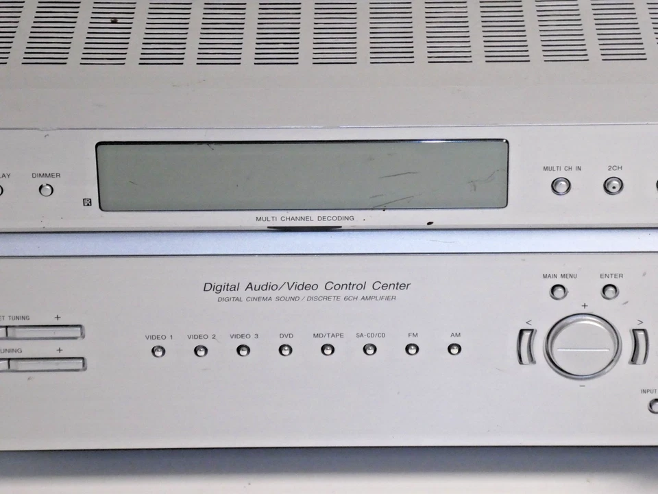 Sony STR-DE598 6.1 Dolby Digital DTS AV-Receiver in Silber, 2 Jahre Garantie - Bild 3 von 4