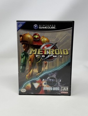Metroid Prime Nintendo GameCube Bonus Metroid Prime 2 Demo Complete Mint Disc