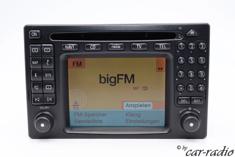 Original Mercedes Comand 2.0 Bluetooth Radio A2108204889 W208 W210 Autoradio 191 - Bild 3 von 4