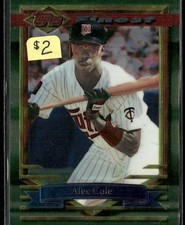 1994 Finest #292 Alex Cole Minnesota Twins