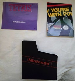 Tetris Nintendo NES Nintendo complete with box, cartridge, manual, 1989
