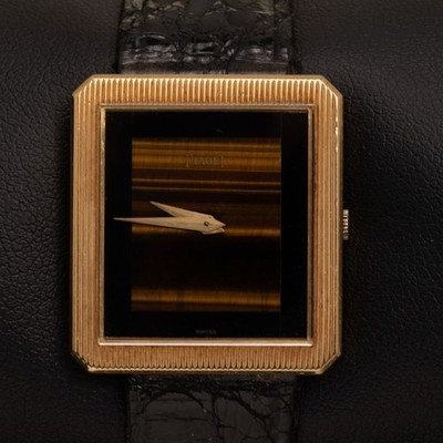 Piaget Watch Tiger's Eye Vintage 9154 18K Gold | eBay