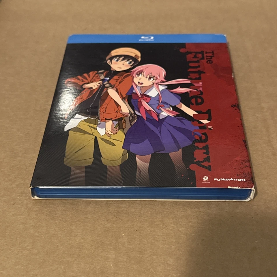 Future Diary:  The Complete Series Blu-ray 3-Disc w/Slipcover RARE OOP - Image 2 of 4